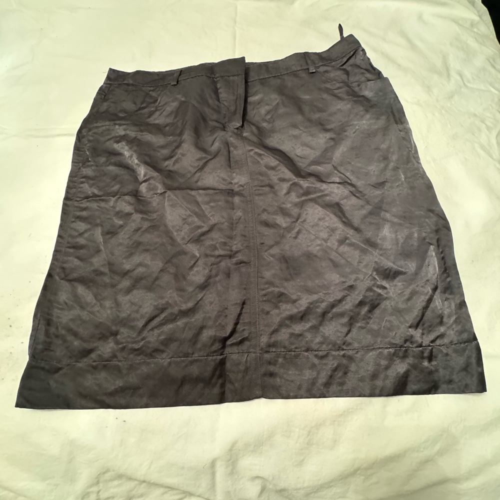 Eileen Fisher Elegant black metallic Women's Skirt